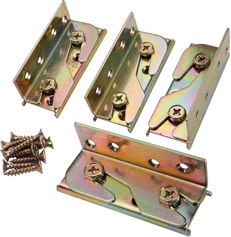 best bed rail metal bracket fitting|heavy duty bed rail brackets.